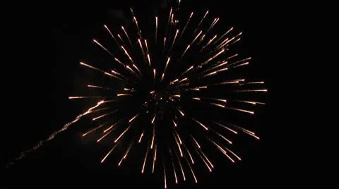 Fireworks HD - 20 sec Stock-Footage 8970538