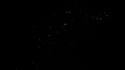 Fireworks Home Display Ab Continuous Sequence Pt3 of 3 Stock Footage 242087524