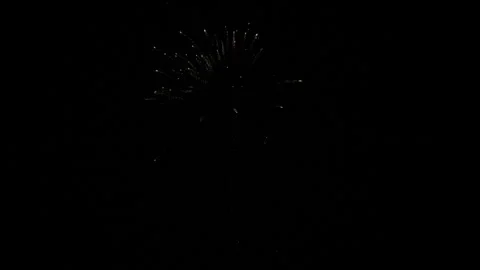 Fireworks Home Display Ac Continuous Sequence Pt2 of 3 Video stock 242091883