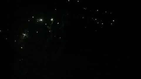 Fireworks Home Display Bb Continuous Sequence Pt3 of 3 Stock Footage 242101559