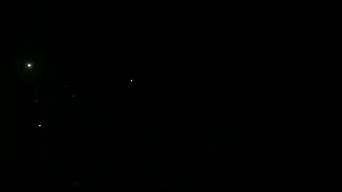 Fireworks Home Display Bb Continuous Sequence Pt2 of 3 Stock Footage 242101920