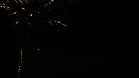 Fireworks Home Display Bf Continuous Sequence Pt2 of 3 Stock Footage 242110104
