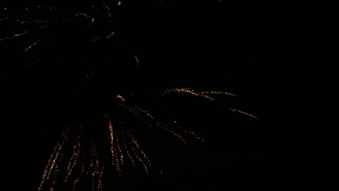 Fireworks Home Display Bf Continuous Sequence Pt3 of 3 Stock Footage 242110862