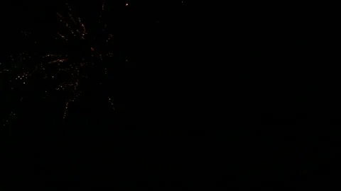 Fireworks Home Display Pt7 of 7 Stock Footage 242075615