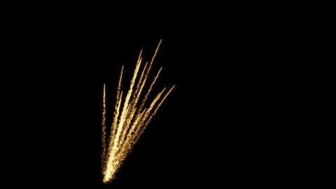 Fireworks Horsetail Stock Footage 98494119