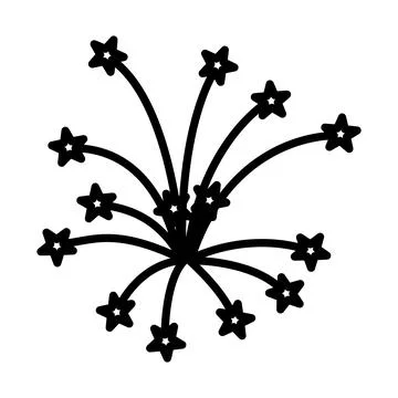 Fireworks Icon Stock Illustration
