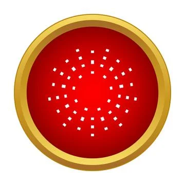 Fireworks icon representing celebration and explosion concept Stock Illustration