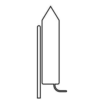 Fireworks icon vector Stock Illustration