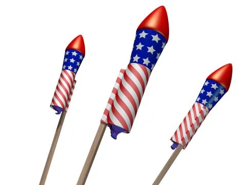 Fireworks Stock Illustration