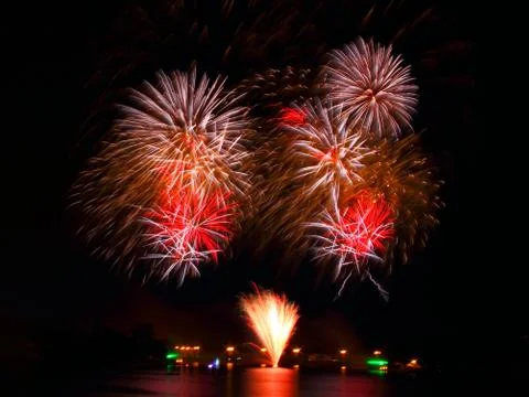 Fireworks 스톡 일러스트