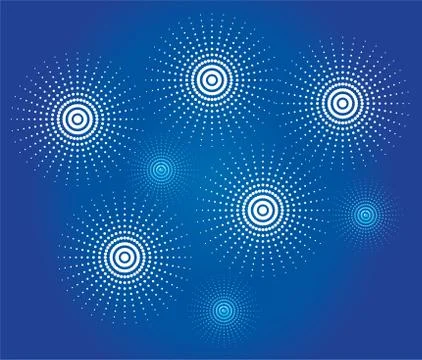 Fireworks Stock-Illustration