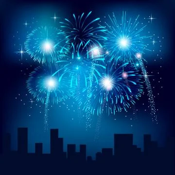 Fireworks Stock Illustration