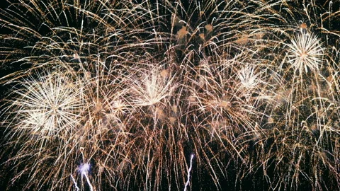 Fireworks Infinite Loop Stock Footage 102284129