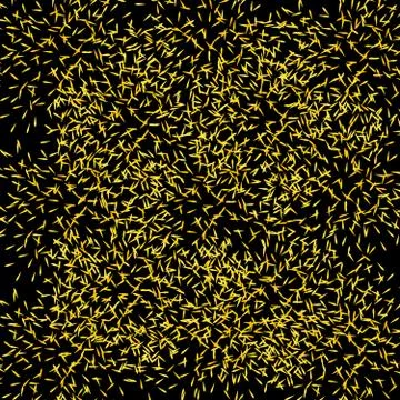 Fireworks isolated on black  background. Vector illustration. Stock Illustration