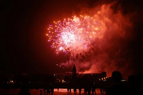 Fireworks j Stock Photos