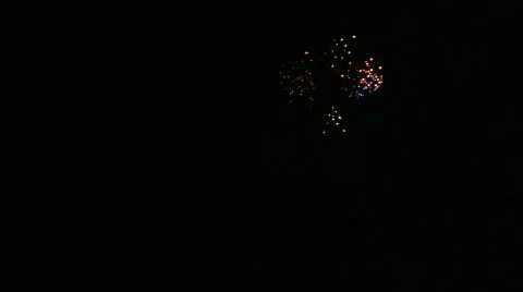 Fireworks key largo 20 Stock Footage 475755