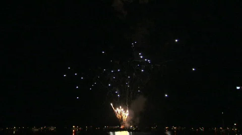 Fireworks key largo 20 Stock Footage 475795