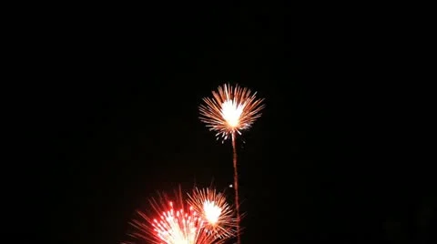 Fireworks key largo 20 Stock Footage 11499509