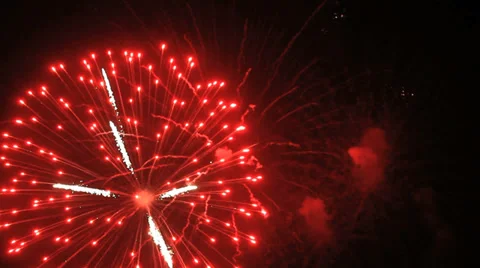 Fireworks key largo 20 Video stock 30490160