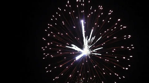 Fireworks key largo 2a Stock Footage 30490236