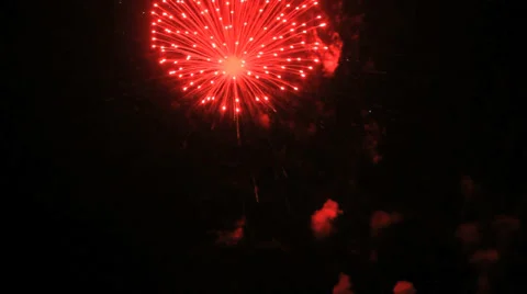 Fireworks key largo 7a Stock Footage 30473501