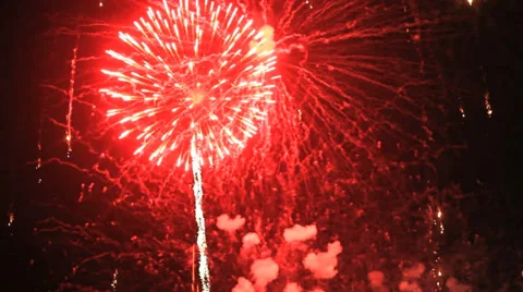 Fireworks key largo 7a Stock Footage 30473602
