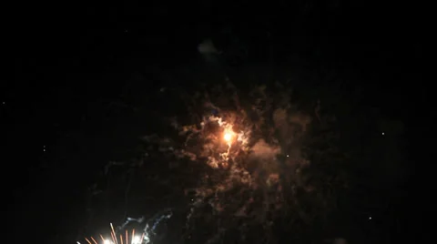 Fireworks key largo 9a Stock Footage 30473092