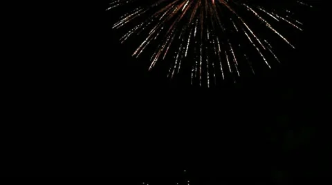 Fireworks in Key Largo Stock Footage 12877965