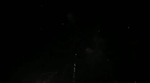 Fireworks in Key Largo Stock Footage 12883728