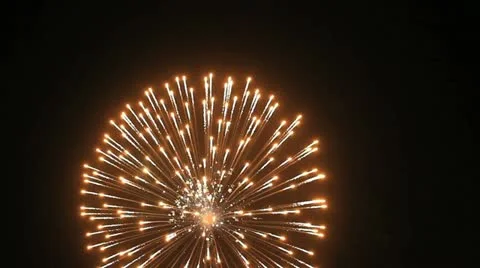 Fireworks in Key Largo Stock Footage 12884321