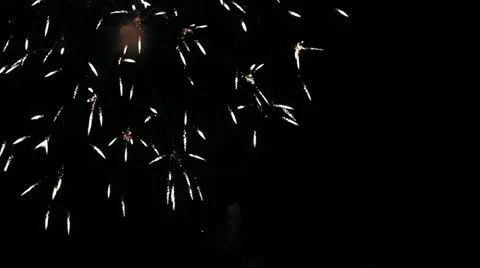 Fireworks in Key Largo Stock Footage 12888906