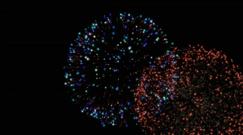 Fireworks loop Stock-Footage 544093