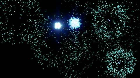 Fireworks loop Stock Footage 579170