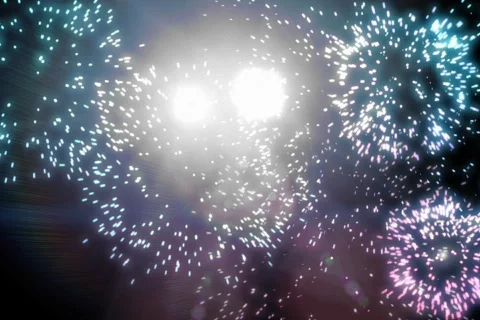 Fireworks loop Video stock 591871