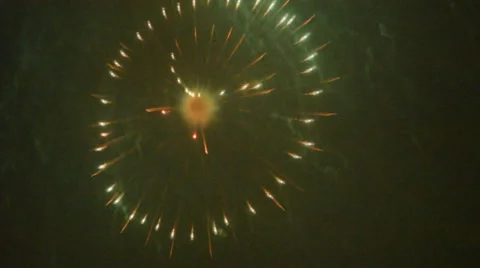 Fireworks Looped Video Stock Footage 45480656