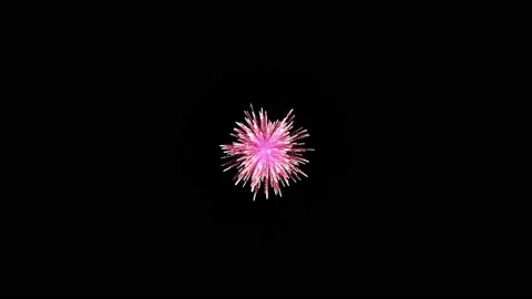 Fireworks motion graphics with night background Stock Footage 133426328
