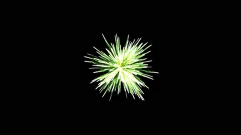 Fireworks motion graphics with night background Stock Footage 134323445
