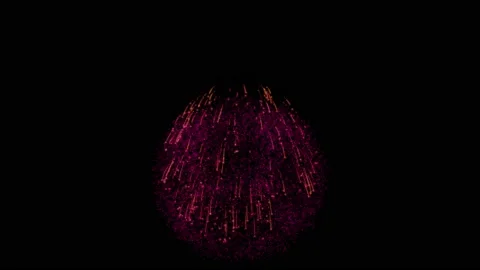 Fireworks Motion Graphics.New Year or Holidays Party celebration. Stock Footage 218276959