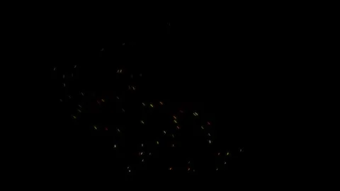 Fireworks Moving Transparent Background Animation Stock Footage 336898593