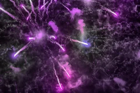 Fireworks multi-colored glare Stock-Fotos