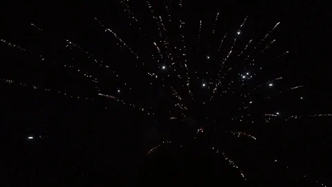 Fireworks For New Year Stock Footage 82979730