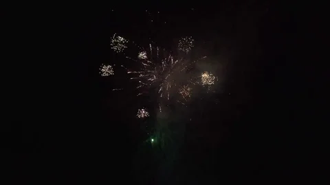 Fireworks for the new year Stock Footage 85436951