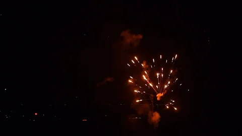 Fireworks at Night Vidéo 102363272
