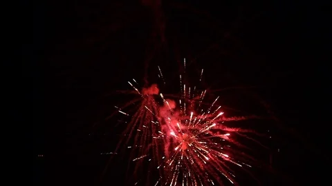 Fireworks at Night Vidéo 102368387