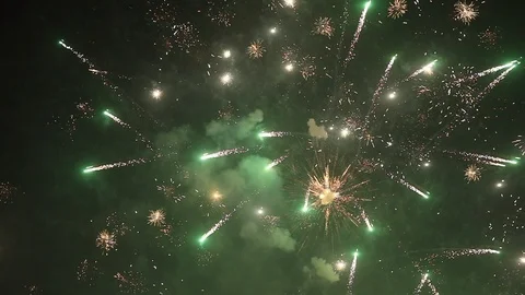 Fireworks at Night Vidéo 102368585