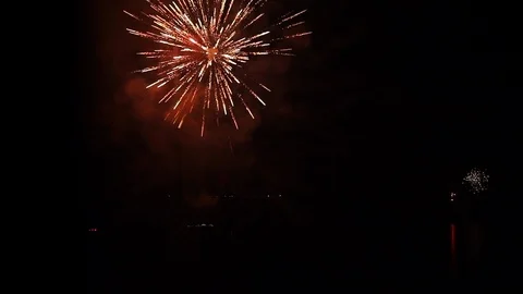 Fireworks at Night Vidéo 102368925