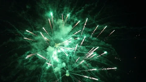 Fireworks at Night Vidéo 102371193