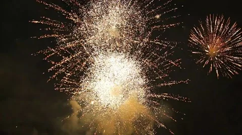 Fireworks night show 動画素材 40899256