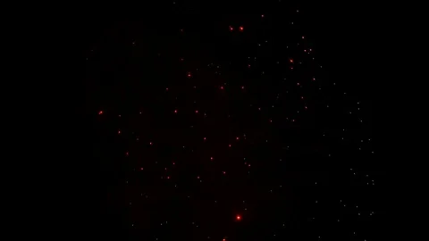 The fireworks in the night sky Video stock 80509252