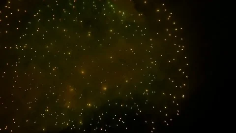 The fireworks in the night sky Stockbeeldmateriaal 80509311